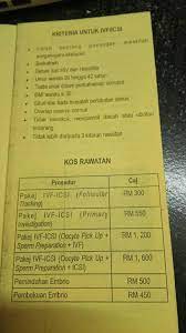 *terdapat pakej yang lain, rawatan/pakej berdasarkan konsultasi bersama dr*. Lepas 3 Tahun Ikhtiar Untuk Hamil Wanita Ini Tunjuk Cara Ke Hospital Kerajaan Apply Rawatan Ivf Mingguan Wanita