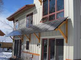 Solar Panel Awnings Are Very Aesthetic And Is A Creative Way To Get More Energy Production Out Of Your Solar Array I Best Solar Panels Solar House Solar Panels