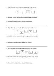 So, there are only two ways we can have a binary digit ( 0 and 1 , or on and off ). Nombor Nah Latihan Soalan 1 Teacher Collection Facebook