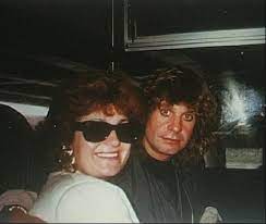 Ozzy Osbourne with his wife Sharon❤❤❤