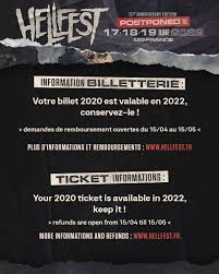 Hellfest 2021 (aplazado a 2022). Hellfest Open Air Festival Fotos Facebook