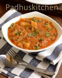 Aloo Mutter Gravy Aloo Matar Masala Potato Peas Gravy Recipe Restaurant Style Padhuskitchen Recipe Indian Food Recipes Recipes Aloo Matar Recipe