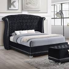 Shop for california king size beds at livingspaces.com. Coaster Furniture Beds Barzini 300643kw California King Upholstered Bed California King From Bedrooms Today