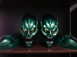 Green Goblin Mask Green Goblin Props Goblin Detonator Etsy Green Goblin Mask Green Goblin Goblin