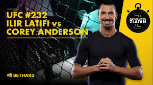 Discussion in 'ufc discussion' started by pixel_daddy, nov 13, 2020. Minutes With Zlatan Ufc 232 Latifi Vs Anderson Youtube