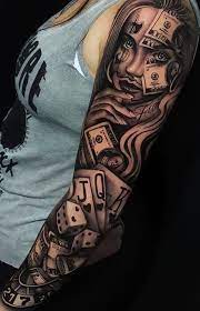 Pin Em Tatuagens Masculinas Inspiração acima mais completa, pegando a região do peito, braço, antebraço, mão e. pinterest