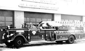 65 aerial i believe is a 1947 it was assigned to truck co 3 on lyell ave fire trucks fire equipment house fire pinterest