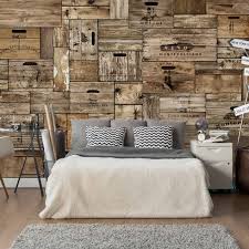 Carta Da Parati Premium Larga Vintage Wooden Boxes Nel 2020 Carta Da Parati Tappezzeria Camerette