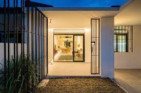 2 related articles on designing buildings wiki. Minimalist Single Storey Terrace House Fabian Tan Architect