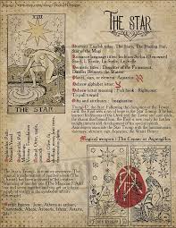 The Star Tarot Book Tarot Book Of Shadows
