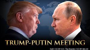 Trump tweets, hits links before high-stakes Putin meeting