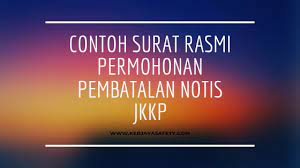 Contoh surat permohonan pertukaran politeknik via www.slideshare.net. Contoh Surat Rasmi Permohonan Pembatalan Notis Jkkp