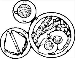 Enough to make you salivate. Breakfast Coloring Pages Coloring Home