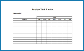 Nowadays, it is easy to use a calendar template for making movies or software to make movies. Free Printable Employee Work Schedule Template Templateral