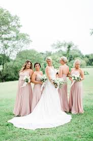 Jenny Yoo Whipped Apricot Bridesmaid Dresses Paired With All White Floral Bouquets Apricot Wedding Wedding Group Photos Long Island Wedding