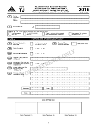 The department of inland revenue malaysia became a board on march 1, 1996, and is now formally known as irbm. Fillable Online Inland Revenue Board Of Malaysia Tj 2016 Hasil Fax Email Print Pdffiller