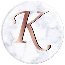 Black And White Marble Popsocket Amazon Com Letter K Rosegold Texture On White Marble Popsockets Grip And Stand For Phones And Tablets Cell Ph Popsockets Pop Sockets Iphone Cute Popsockets