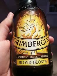 grimbergen biere d abbaye blonde 1128 whiskey bottle beer whiskey