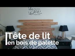 Pour garder la tête froide ou rester dans les étoiles, rien de plus facile : Realiser Une Tete De Lit En Bois De Palette Youtube