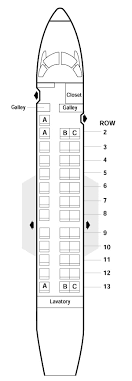 american airlines erj 135 seating map aircraft chart