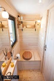 20 Tiny House Ostara By Baluchon Tiny House Bathroom Tiny Living Tiny House Cabin