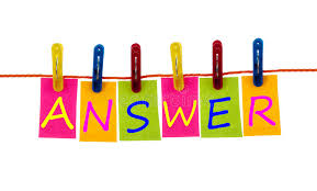 Answer Word On Laundry Hook Stock Image - Image of idea, design ...