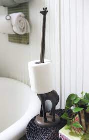 Add a stunning touch to your bathroom with this thumbprintz giraffe shower curtain (71 inch x 74 inch). The Giraffe Themed Bathroom Challenge Accepted Offbeat Home Life