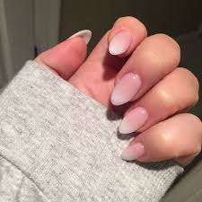 Constantly utilize monomer acrylic nails almond french ombre with polymer as well as make sure to utilize the proper mix proportion to avoid monomer from swamping the sidewall as well as follicle. 42 Short Natural Acrylic Ombre Almond Nails Ideas Designs For Summer Almond Acrylic Nails Ombre Acrylic Nails Nail Art Summer
