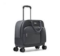 Goby London 18 Inch Soft Waterproof Nylon Trolley Bag Modern Business Travel Spinner Luggage Stylish Six Trendy Colors Unisex