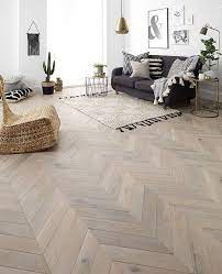 Woodpecker Goodrich Haze Oak Chevron One Stop Flooring Wood Floor Design Solid Wood Flooring Flooring Inspiration