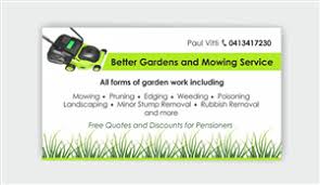 Customize your lawn care business flyer exactly to your liking. Gardener Business Cards 24 Custom Gardener Business Card Designs