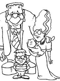 Welcome to one of the largest collection of coloring pages for kids on the net! Monster Family Coloring Page All Kids Network