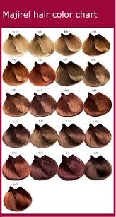 Majirel Hair Color Chart Instructions Ingredients Hair Color Chart Loreal Hair Color Schwarzkopf Hair Color
