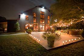 Outdoor Wedding Patio Wedding Night At The Carriage House Conroe Tx Rosewood Photography Winter Barn Weddings Wedding Venue Houston Barn Wedding Venue