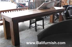 The tortuga outdoor jakarta 48 teak round dining table is constructed grade a sustainably grown indonesian teak hardwood. Antique Dining Table Indonesia