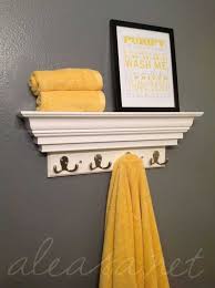 The unique patterns and designs of luxury branded towels scream opulence. 32 Of The Most Genius Diy Projects To Keep Bath Towels Organized Amazing Diy Interior Home Design