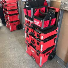 Toolsinactionmilwaukee Module Storage Is Finally Here Packout Very Cool And Truly Module Looks Like This Might Be Th Electrician Tools Milwaukee Tools Tools