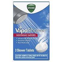 Vicks Vaposhower Shower Tablet Shower Bomb Aromatherapy Vapors 12ct Vicks Vapor Shower Bombs Vicks Vaporub