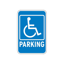 How high do handicapped parking signs need to be? Handicap Parking Parking Aluminum Sign Comply With Handicap Parking Rules At Your Apartment Community Clearly Mark Ada Specific Parking Spots At Your Property