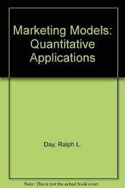 0% intro apr on purchases for 15 months from the date of account opening, then a variable apr, 12.99% to 23.99%. Marketing Models Quantitative Applications The Intext Series In Marketing Day Ralph L 9780700223176 Amazon Com Books