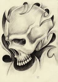 I made this quick drawing in order to show you a simplified version of human skull. Easy Pencil Drawings Of Skulls Novocom Top