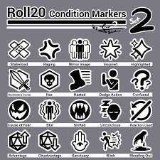 I'm starting with humans even though there's not exactly a shortage of them. Oc Roll20 Status Markers For You To Download Set 2 Dnd