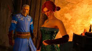 Geralt Prepares for a Ball with Triss Merigold (Witcher 3) - YouTube