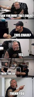The photo instantly became the biggest meme of the inauguration, as amateurs and pros alike inserted sanders' pose into classic paintings, movie stills, album covers, historical photos and other memes. American Chopper Argument Meme Imgflip