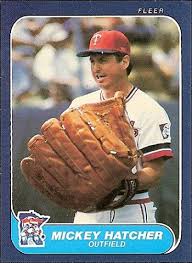 A community for 11 years. Just Because Mickey Hatcher S Giant Glove Baseball Card Cbssports Com