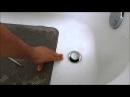How To Replace A Bathtub Drain Stopper Toe Touch Youtube Bathtub Drain Stopper Bathroom Sink Stopper Bathtub Drain