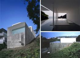 Small swimming pool and garden. T House A Swimming Pool For Entrance Japanese Architecture Small Houses