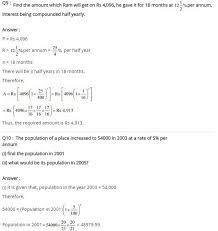 Ncert Solutions For Class 8 Maths Chapter 8 Comparing Quantities Ex 8 3 Class 8 Math Solutions