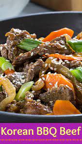 Korean Bbq Beef Recipe Beef Dinner Bbq Beef Beef