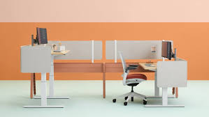 Feel like leaning back in your push another button to lower the desk. Turnstone Bivi Height Adjustable Desk Steelcase